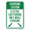 Signmission Charging Station Electric Car Parking O Heavy-Gauge Aluminum Sign, 12" x 18", A-1218-24282 A-1218-24282 - alternate 1